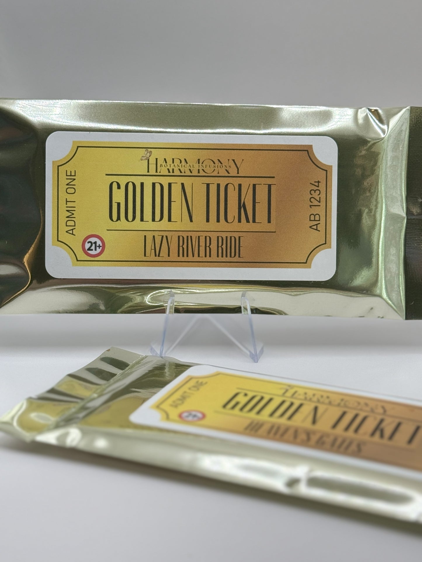 THE GOLDEN TICKET | "LAZY RIVER RIDE" | 1g MICRODOSE / NEWBIE TRIP BAR